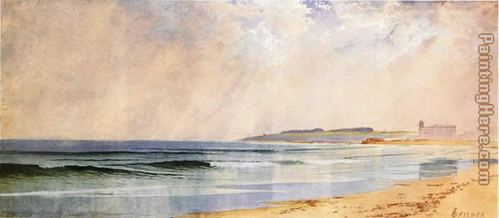 A Showery Cay painting - Alfred Thompson Bricher A Showery Cay art painting
